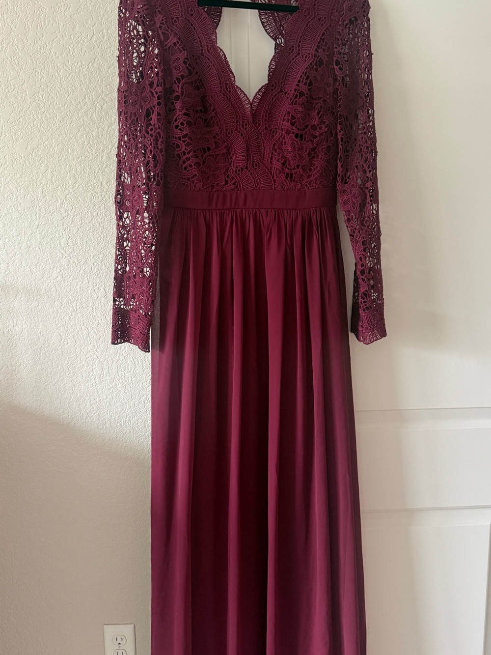 Lulu's Awaken My Love Burgundy Dress
